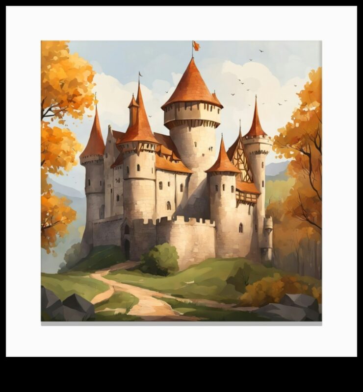 The Castle's Canvas: Depicting Medieval Life μέσω της Τέχνης